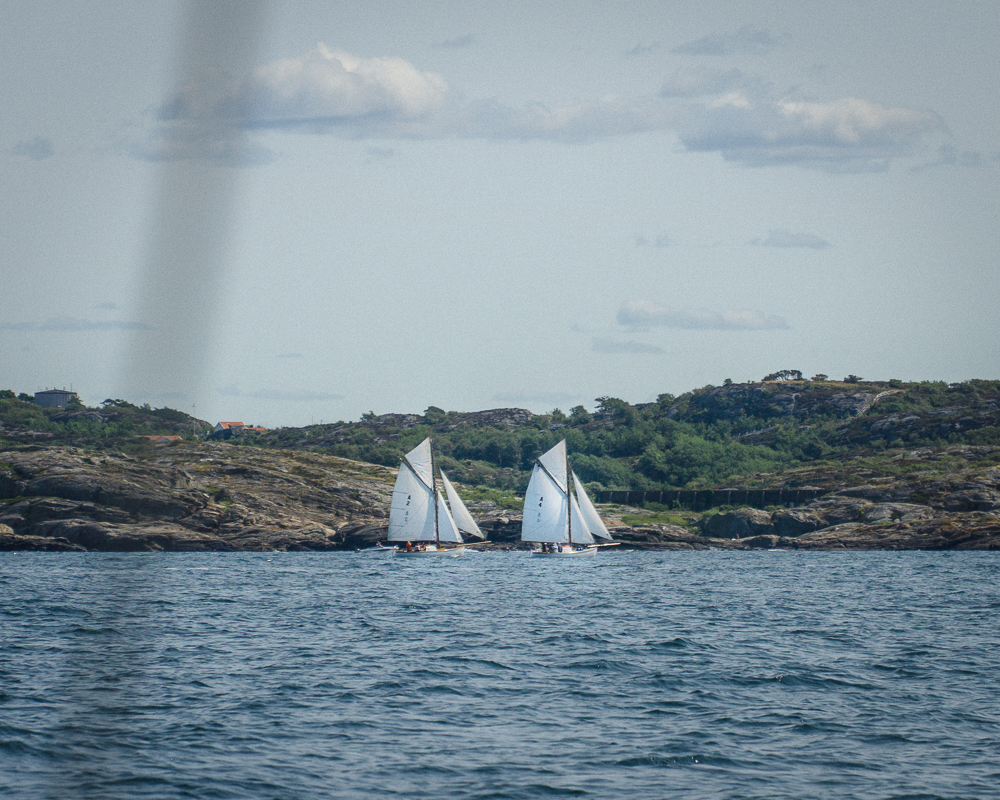 Gaffelrigger med topsejl